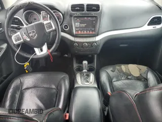 2015 Dodge Journey R/T with VIN 3C4PDDEGXFT578859, listed as a Copart auction lot 64094455 with 147,970 mi miles and Salvage title. Bid and sale history available at DreamBid. Image 8.