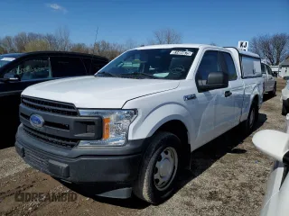 2018 Ford F-150 XL with VIN 1FTEX1CB9JKE38509, listed as a Copart auction lot 51484675 with 132,367 mi miles and Clean Title. Bid and sale history available at carsss.com. Image 1.