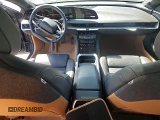 2023 Lucid Air Touring with VIN 50EA1TEA3PA003219, listed as a Copart auction lot 48947255 with 24,349 mi miles and Salvage Title. Bid and sale history available at carsss.com. Image 8.