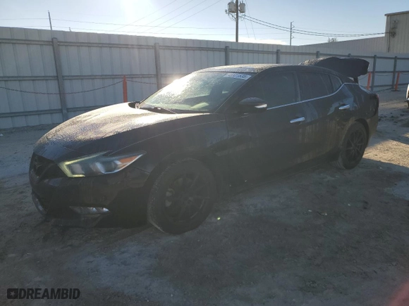 2018 Nissan Maxima Platinum with VIN 1N4AA6AP1JC365650, listed as a Copart auction lot 45531535 with 159,536 mi miles and Salvage Title. Bid and sale history available at carsss.com. Image 1.