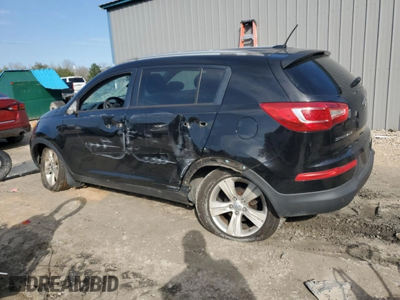 2013 Kia Sportage LX with VIN KNDPB3A22D7364959, listed as a Copart auction lot 45217555 with Not Provided miles and Salvage Title. Bid and sale history available at DreamBid. Image 2.
