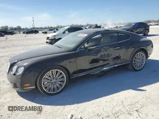 2008 Bentley Continental GT with VIN SCBCP73W88C057478, listed as a Copart auction lot 45030315 with 31,785 mi miles and Salvage Title. Bid and sale history available at DreamBid. Image 1.