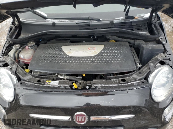 2017 FIAT 500e z VIN 3C3CFFGE6HT625165, wystawiony jako Copart lot #84066494 z przebiegiem 41 264 mil mil oraz Szkoda całkowita • Salvage title. Historia ofert i sprzedaży dostępna na DreamBid. Obrazek 11.