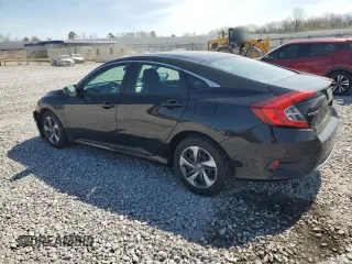 2019 Honda Civic LX with VIN 19XFC2F61KE011429, listed as a Copart auction lot 50883145 with 45,342 mi miles and Salvage Title. Bid and sale history available at DreamBid. Image 2.
