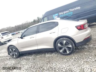 2024 Polestar 2 with VIN YSMFE3KA2RL234238, listed as a Copart auction lot 41375605 with 8,806 mi miles and Salvage Title. Bid and sale history available at carsss.com. Image 2.