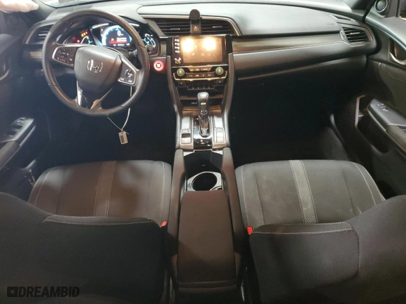 2019 Honda Civic Hatchback EX with VIN SHHFK7H68KU422364, listed as a Copart auction lot 46881855 with 74,116 mi miles and Salvage Title. Bid and sale history available at carsss.com. Image 8.