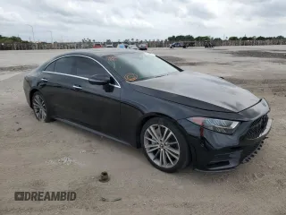 2019 Mercedes-Benz CLS with VIN WDD2J5JB2KA038318, listed as a Copart auction lot 50689794 with 57,145 mi miles. Bid and sale history available at carsss.com. Image 4.