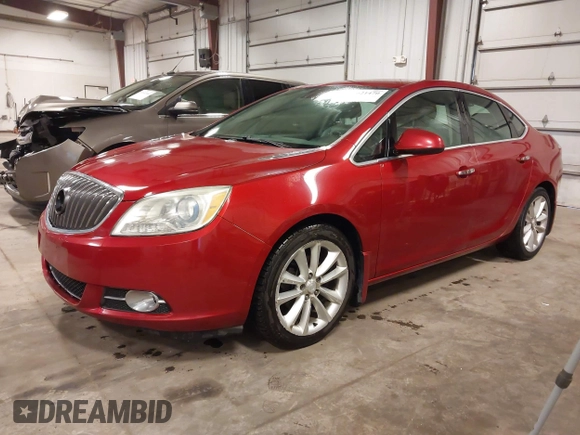 2014 Buick Verano with VIN 1G4PP5SK7E4238963, listed as a IAAI auction lot 41621470 with 150,125 mi miles. Bid and sale history available at carsss.com. Image 19.