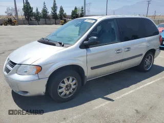 2006 Dodge Caravan SXT z VIN 1D4GP45R76B570831, wystawiony jako Copart lot #60091335 z przebiegiem 180 103 mil mil oraz Szkoda całkowita • Salvage title. Historia ofert i sprzedaży dostępna na DreamBid. Obrazek 1.