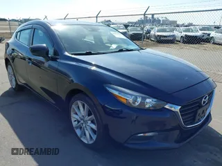 2017 Mazda 3 Touring with VIN 3MZBN1L7XHM119916, listed as a IAAI auction lot 41853321 with 118,822 mi miles. Bid and sale history available at carsss.com. Image 1.
