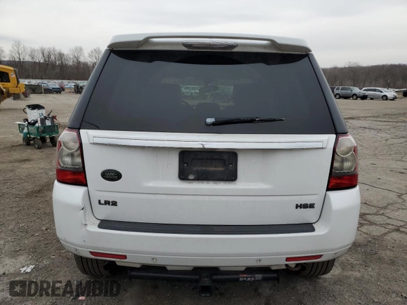 2012 Land Rover LR2 HSE with VIN SALFR2BNXCH281162, listed as a Copart auction lot 82866004 with 103,035 mi miles and Salvage title. Bid and sale history available at DreamBid. Image 6.