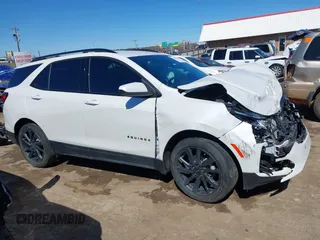 2023 Chevrolet Equinox RS with VIN 3GNAXMEG8PS153829, listed as a IAAI auction lot 41683256 with 1 mi miles. Bid and sale history available at carsss.com. Image 13.