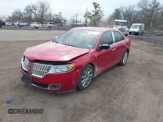 2012 Lincoln MKZ with VIN 3LNHL2GC0CR816065, listed as a IAAI auction lot 41914877 with 130,546 mi miles. Bid and sale history available at carsss.com. Image 2.