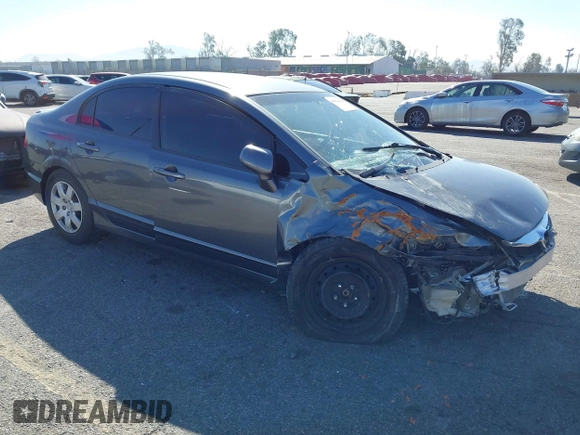 2009 Honda Civic LX z VIN 19XFA16539E021784, wystawiony jako IAAI lot #41674944 z przebiegiem 52 474 mil mil oraz . Historia ofert i sprzedaży dostępna na DreamBid. Obrazek 1.