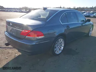 2008 BMW 7 Series 750Li with VIN WBAHN83538DT87459, listed as a IAAI auction lot 41692842 with 178023 miles. Bid and sale history available at carsss.com. Image 4.