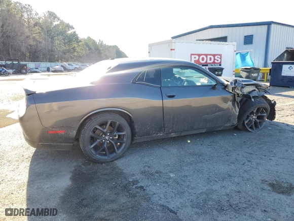 2021 Dodge Challenger SXT with VIN 2C3CDZAG9MH573387, listed as a Copart auction lot 88009555 with 36,008 mi miles and Salvage Title. Bid and sale history available at carsss.com. Image 3.
