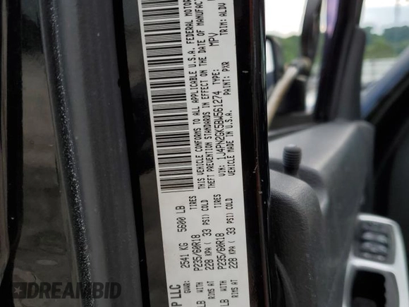 2011 Jeep Liberty Sport with VIN 1J4PN2GK5BW561274, listed as a Copart auction lot 60652555 with 89,309 mi miles and Salvage title. Bid and sale history available at DreamBid. Image 14.