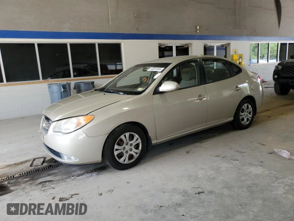 2010 Hyundai Elantra GLS z VIN KMHDU4AD2AU041962, wystawiony jako Copart lot #58291965 z przebiegiem 150 868 mil mil oraz Szkoda całkowita • Salvage title. Historia ofert i sprzedaży dostępna na DreamBid. Obrazek 1.