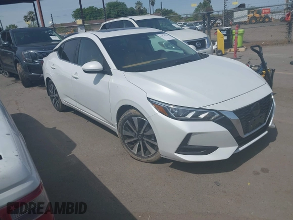 2022 Nissan Sentra SV with VIN 3N1AB8CVXNY295869, listed as a IAAI auction lot 41976310 with 16,126 mi miles and . Bid and sale history available at DreamBid. Image 1.