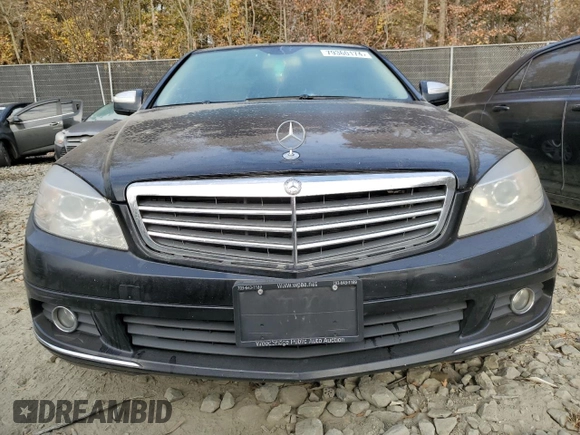 2009 Mercedes-Benz C-Class 3.0L Sport with VIN WDDGF81X79R065109, listed as a Copart auction lot 79360174 with 198,211 mi miles and Non Repairable. Bid and sale history available at carsss.com. Image 5.