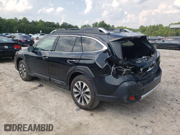 2023 Subaru Outback Touring XT with VIN 4S4BTGPDXP3160148, listed as a Copart auction lot 62663635 with 38,022 mi miles and Salvage title. Bid and sale history available at DreamBid. Image 2.