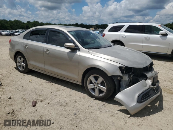 2014 Volkswagen Jetta TDI with VIN 3VWLL7AJ1EM250823, listed as a Copart auction lot 64051745 with 234,958 mi miles and Salvage title. Bid and sale history available at DreamBid. Image 4.