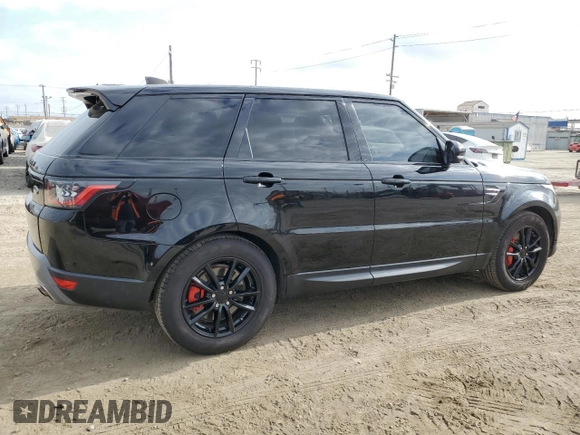 2020 Land Rover Range Rover Sport SE with VIN SALWG2SU5LA734268, listed as a Copart auction lot 54624815 with 59,563 mi miles and Salvage Title. Bid and sale history available at carsss.com. Image 3.
