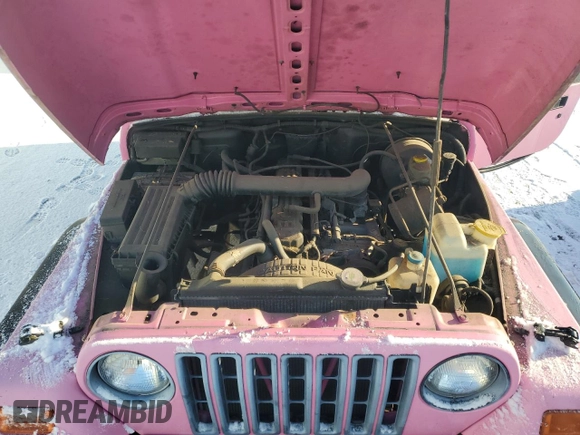 1997 Jeep Wrangler Sahara with VIN 1J4FY49S6VP505743, listed as a Copart auction lot 88931025 with 0 mi miles and Clean Title. Bid and sale history available at carsss.com. Image 11.