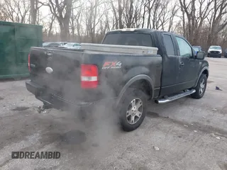 2006 Ford F-150 XLT with VIN 1FTPX14596KA58806, listed as a IAAI auction lot 41729843 with 294,483 mi miles. Bid and sale history available at carsss.com. Image 4.
