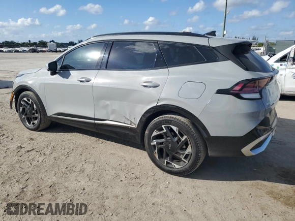 2024 Kia Sportage SX-Prestige with VIN 5XYK53DF3RG227152, listed as a Copart auction lot 44267995 with 4,111 mi miles and Salvage Title. Bid and sale history available at carsss.com. Image 2.