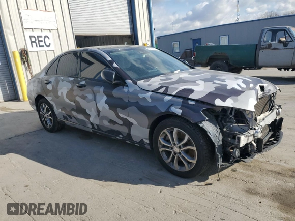 2016 Mercedes-Benz C 300 Luxury with VIN 55SWF4KB9GU118427, listed as a Copart auction lot 53744515 with 92,996 mi miles and Salvage title. Bid and sale history available at DreamBid. Image 4.