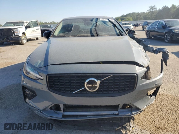 2024 Volvo S60 Plus Dark Theme with VIN 7JRL12FL9RG314730, listed as a Copart auction lot 52812515 with 6,779 mi miles and Salvage Title. Bid and sale history available at carsss.com. Image 5.