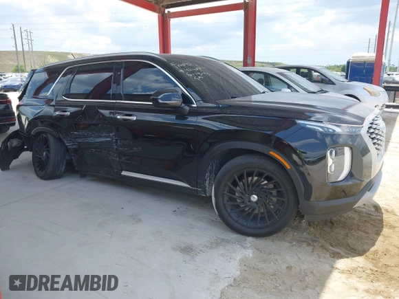 2021 Hyundai Palisade SEL z VIN KM8R34HE5MU202798, wystawiony jako IAAI lot #42339654 z przebiegiem 104 689 mil mil oraz . Historia ofert i sprzedaży dostępna na DreamBid. Obrazek 12.