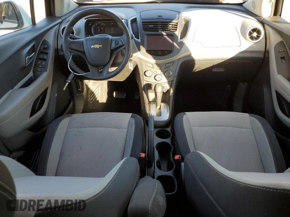 2016 Chevrolet Trax LS with VIN 3GNCJNSB4GL255454, listed as a Copart auction lot 83700934 with 67,092 mi miles and Salvage Title. Bid and sale history available at carsss.com. Image 8.