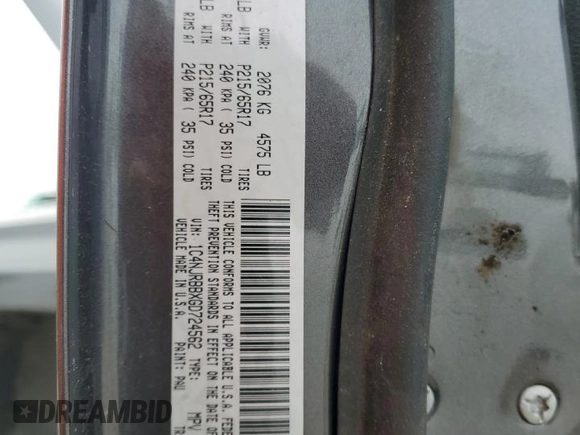 2016 Jeep Patriot 75th Anniversary with VIN 1C4NJRBBXGD724562, listed as a Copart auction lot 51134645 with Not Provided miles and Clean Title. Bid and sale history available at DreamBid. Image 14.