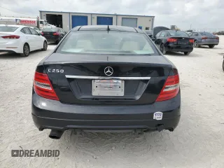 2012 Mercedes-Benz C 250 with VIN WDDGJ4HB5CF926541, listed as a Copart auction lot 59483464 with 81,435 mi miles and Clean title. Bid and sale history available at DreamBid. Image 6.
