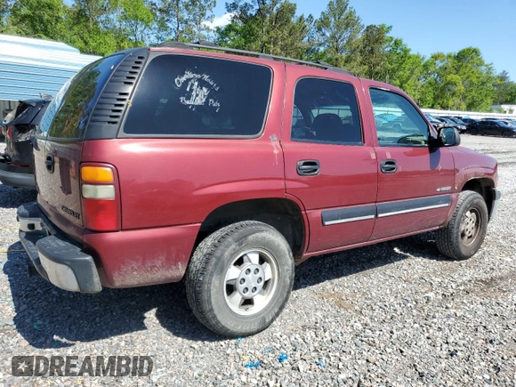 2001 Chevrolet Tahoe LS z VIN 1GNEC13T91J258223, wystawiony jako Copart lot #52842035 z przebiegiem 250 599 mil mil oraz Szkoda całkowita • Salvage title. Historia ofert i sprzedaży dostępna na DreamBid. Obrazek 3.