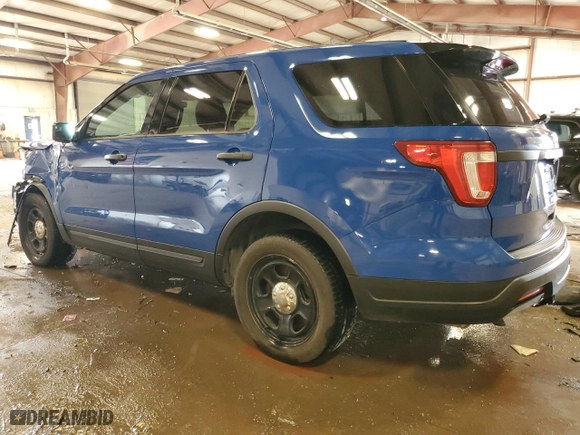 2019 Ford Police Interceptor Utility with VIN 1FM5K8AT1KGB15719, listed as a Copart auction lot 65549154 with 81,581 mi miles and Non Repairable. Bid and sale history available at carsss.com. Image 2.