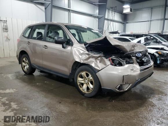 2014 Subaru Forester 2.5i with VIN JF2SJAAC7EH420675, listed as a Copart auction lot 81395164 with 153,437 mi miles and Salvage Title. Bid and sale history available at DreamBid. Image 4.