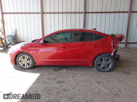 2018 Hyundai Elantra GL with VIN KMHD84LFXJU612021, listed as a IAAI auction lot 41634056 with 107,326 mi miles and . Bid and sale history available at DreamBid. Image 14.