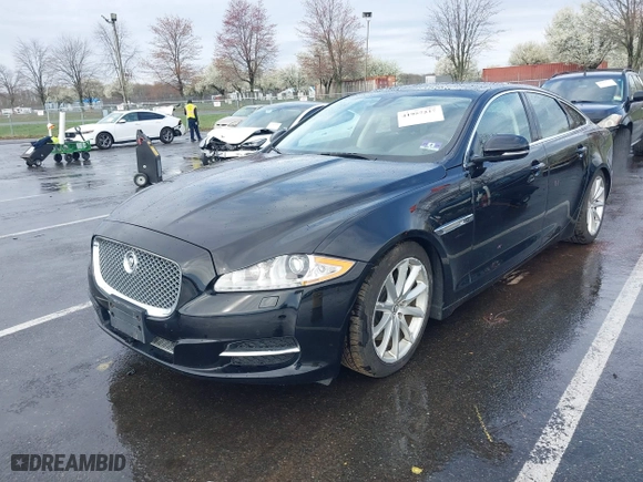 2011 Jaguar XJ with VIN SAJWA1CB8BLV12389, listed as a IAAI auction lot 41957217 with 51,585 mi miles. Bid and sale history available at carsss.com. Image 17.