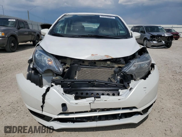 2018 Nissan Note SV with VIN 3N1CE2CP4JL369311, listed as a Copart auction lot 59320085 with 82,055 mi miles and Salvage title. Bid and sale history available at DreamBid. Image 5.