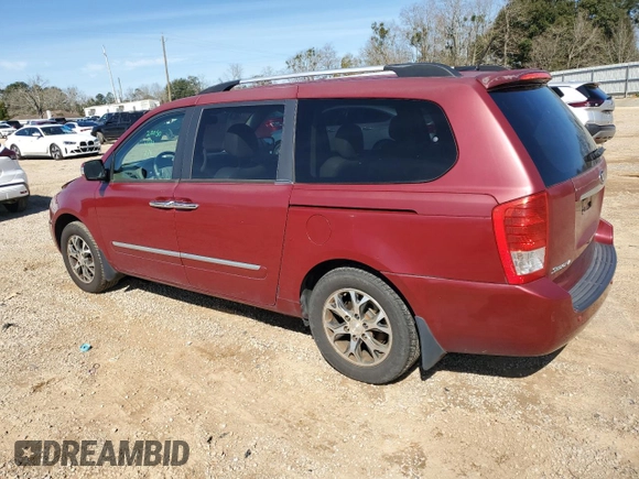 2014 Kia Sedona EX with VIN KNDMH4C75E6588878, listed as a Copart auction lot 45893185 with 109,464 mi miles and Salvage Title. Bid and sale history available at carsss.com. Image 2.