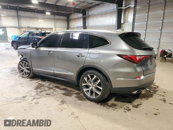 2023 Acura MDX w/Technology Package with VIN 5J8YE1H41PL001394, listed as a Copart auction lot 77945164 with 32,828 mi miles and Salvage Title. Bid and sale history available at carsss.com. Image 2.