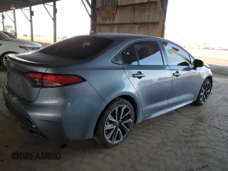 2020 Toyota Corolla XSE with VIN JTDT4RCE0LJ023547, listed as a Copart auction lot 52449155 with 42,248 mi miles and Salvage Title. Bid and sale history available at carsss.com. Image 3.