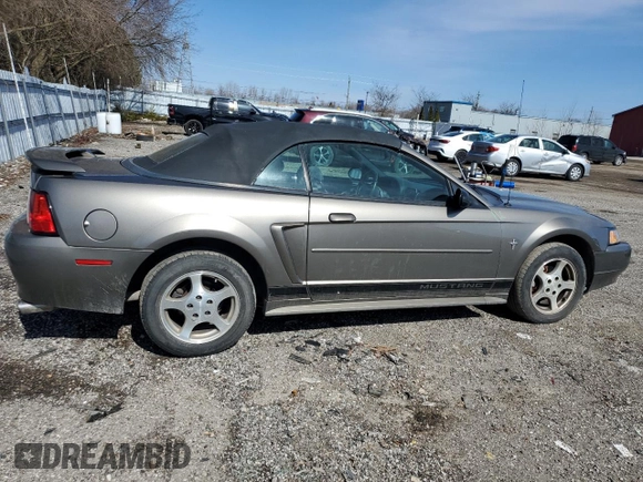 2002 Ford Mustang Deluxe с VIN 1FAFP44492F212928, выставлен на аукционе Copart как лот 49112315 с пробегом 250 893 миль миль и Чистый • Clean title. История ставок и продаж доступна на DreamBid. Изображение 3.