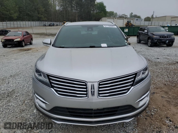 2017 Lincoln MKC Select with VIN 5LMCJ2C91HUL70659, listed as a Copart auction lot 51158085 with 54,296 mi miles and Salvage Title. Bid and sale history available at DreamBid. Image 5.