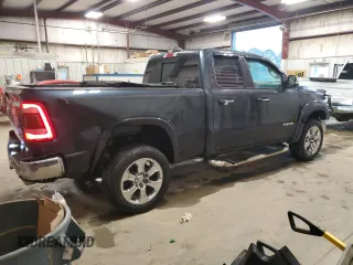2019 Ram 1500 Laramie with VIN 1C6SRFDT6KN841744, listed as a Copart auction lot 47461755 with 80,749 mi miles and Salvage Title. Bid and sale history available at carsss.com. Image 3.