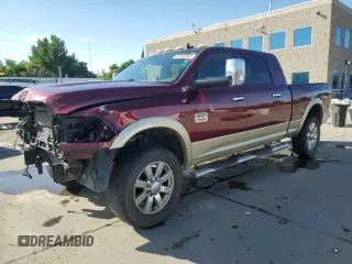 2016 Ram 2500 Longhorn Limited с VIN 3C6UR5PL9GG323982, выставлен на аукционе Copart как лот 62569565 с пробегом 136 623 миль миль и Списание • Salvage title. История ставок и продаж доступна на DreamBid. Изображение 1.