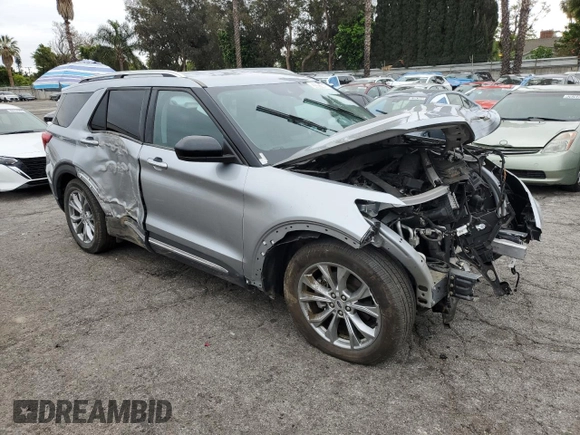 2024 Ford Explorer Limited with VIN 1FMSK7FH5RGA05011, listed as a Copart auction lot 53397405 with 20,942 mi miles and Salvage Title. Bid and sale history available at carsss.com. Image 4.